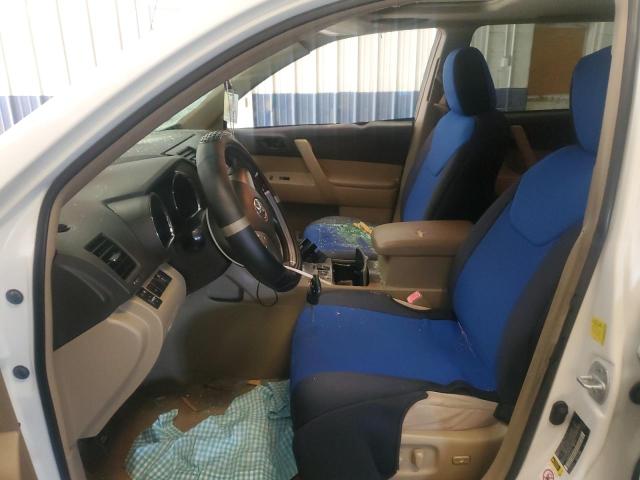 JTEBK3EH5A2166163 - 2010 TOYOTA HIGHLANDER WHITE photo 7