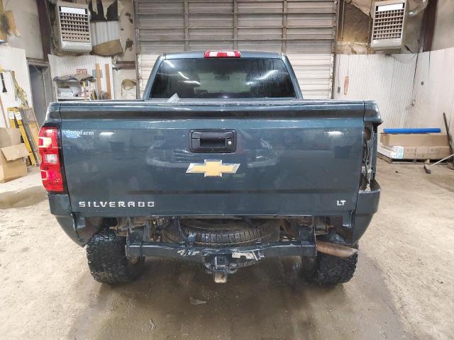 3GCUKRECXHG491591 - 2017 CHEVROLET SILVERADO K1500 LT BLUE photo 6