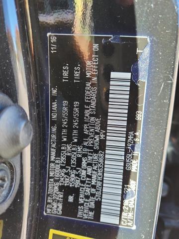 5TDJZRFH3HS358682 - 2017 TOYOTA HIGHLANDER SE 黑色 照片 13