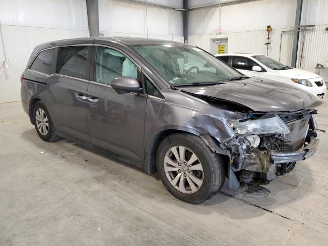 5FNRL5H63EB082495 - 2014 HONDA ODYSSEY EXL ნაცრისფერი ფოტო 4