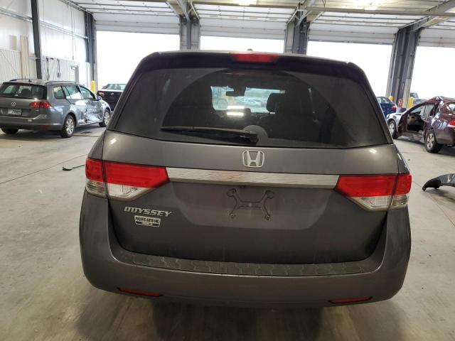 5FNRL5H63EB082495 - 2014 HONDA ODYSSEY EXL ნაცრისფერი ფოტო 6