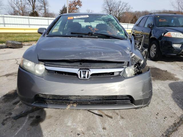 1HGFA16826L143602 - 2006 HONDA CIVIC EX GRAY photo 5