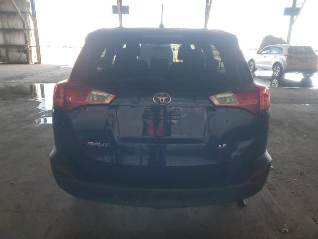 2T3ZFREV8FW154023 - 2015 TOYOTA RAV4 LE Mavi foto 6