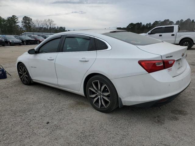 1G1ZE5ST2GF321423 - 2016 CHEVROLET MALIBU LT WHITE photo 2