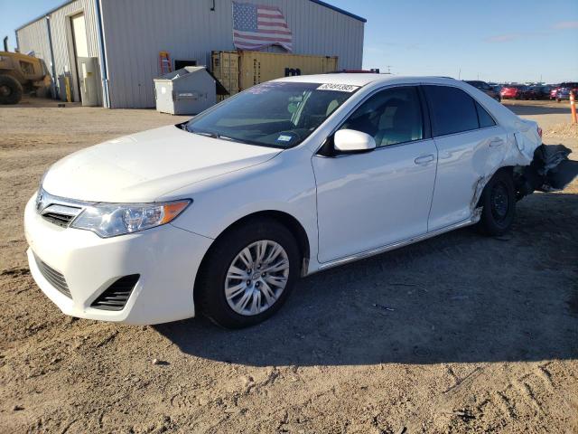 4T4BF1FK8ER367008 - 2014 TOYOTA CAMRY L WHITE photo 1