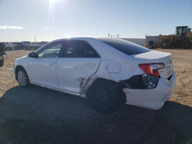 4T4BF1FK8ER367008 - 2014 TOYOTA CAMRY L WHITE photo 2