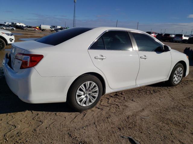 4T4BF1FK8ER367008 - 2014 TOYOTA CAMRY L WHITE photo 3