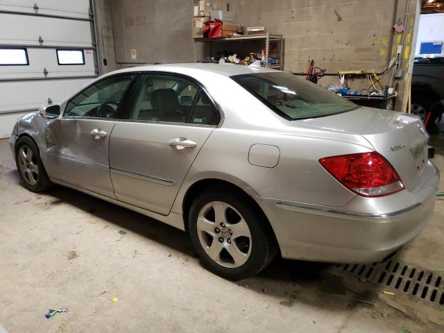 JH4KB165X5C012625 - 2005 ACURA RL GRAY photo 2