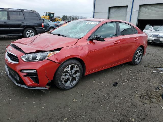 3KPF24AD4KE080135 - 2019 KIA FORTE FE RED photo 1