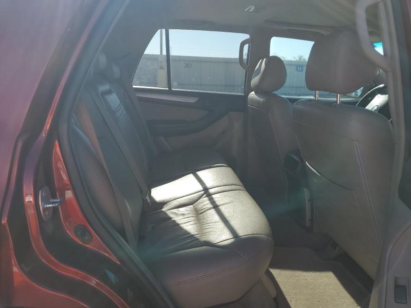 JTEZU14R39K025708 - 2009 TOYOTA 4RUNNER SR5 Bordo foto 10