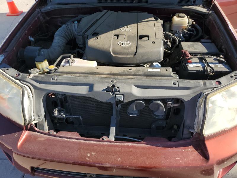 JTEZU14R39K025708 - 2009 TOYOTA 4RUNNER SR5 Bordo foto 11