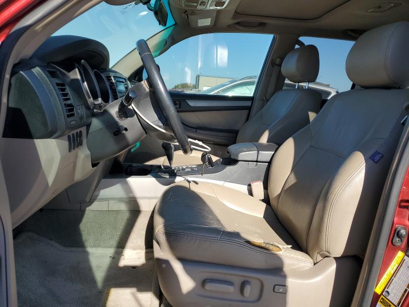 JTEZU14R39K025708 - 2009 TOYOTA 4RUNNER SR5 Bordo foto 7