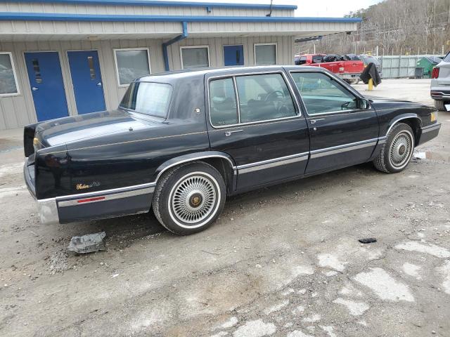 1G6CD53B4M4346923 - 1991 CADILLAC DEVILLE BLACK photo 3