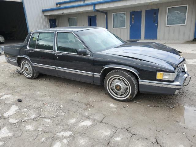 1G6CD53B4M4346923 - 1991 CADILLAC DEVILLE BLACK photo 4