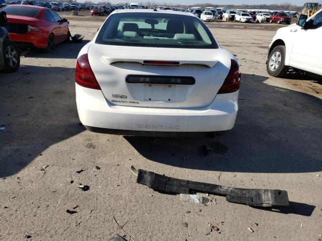 2G2WP582071226910 - 2007 PONTIAC GRAND PRIX WHITE photo 6