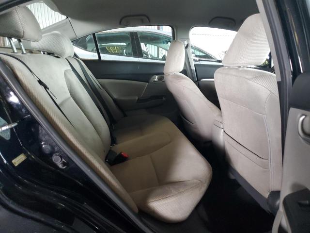 19XFB4F29DE201011 - 2013 HONDA CIVIC HYBRID BLACK photo 10