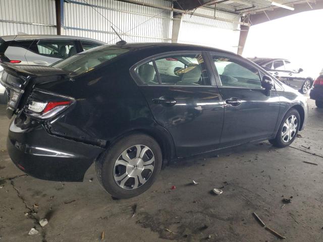 19XFB4F29DE201011 - 2013 HONDA CIVIC HYBRID BLACK photo 3