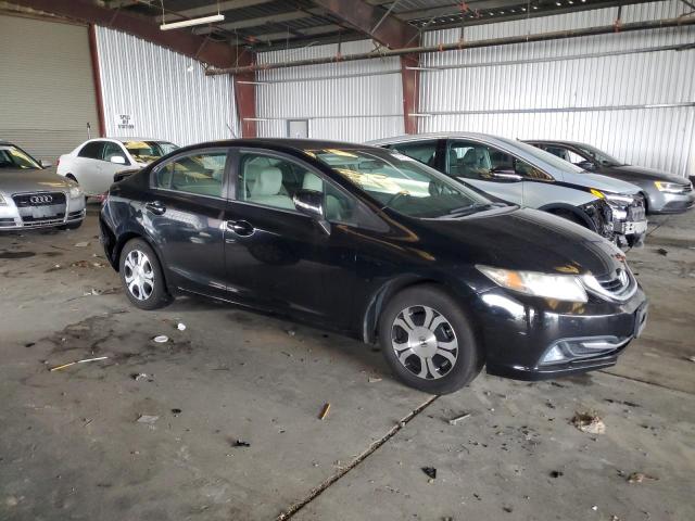 19XFB4F29DE201011 - 2013 HONDA CIVIC HYBRID BLACK photo 4