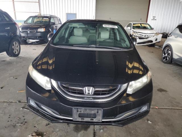19XFB4F29DE201011 - 2013 HONDA CIVIC HYBRID BLACK photo 5