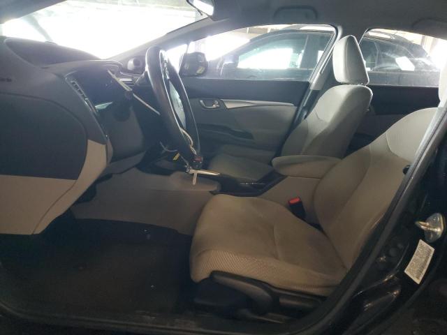 19XFB4F29DE201011 - 2013 HONDA CIVIC HYBRID BLACK photo 7