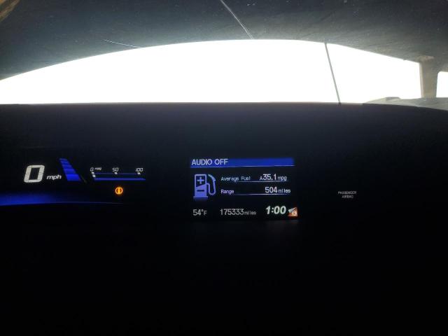 19XFB4F29DE201011 - 2013 HONDA CIVIC HYBRID BLACK photo 9