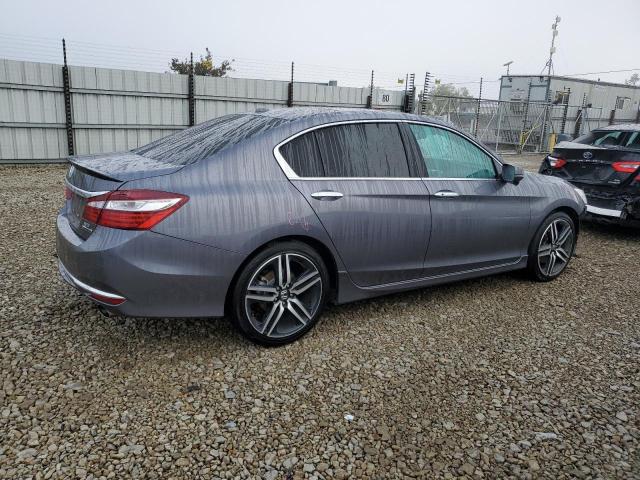 1HGCR3F97GA030452 - 2016 HONDA ACCORD TOURING GRAY photo 3