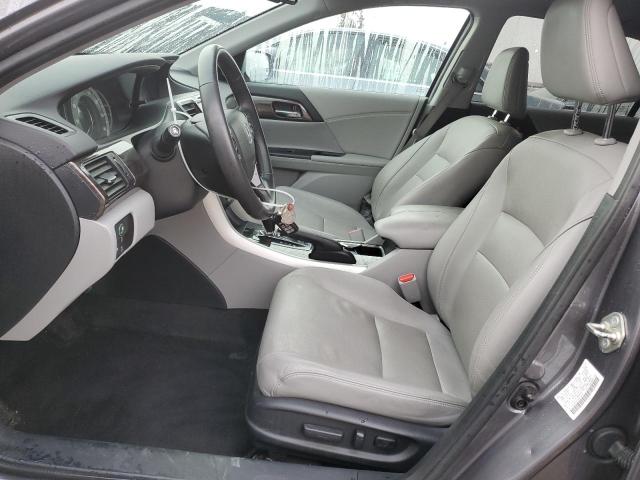 1HGCR3F97GA030452 - 2016 HONDA ACCORD TOURING GRAY photo 7