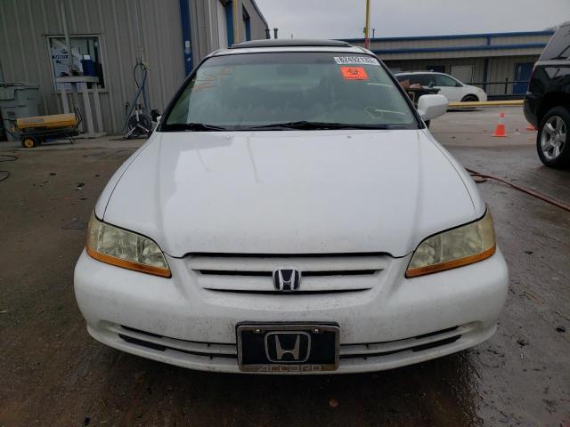 1HGCG165X2A054258 - 2002 HONDA ACCORD EX WHITE photo 5