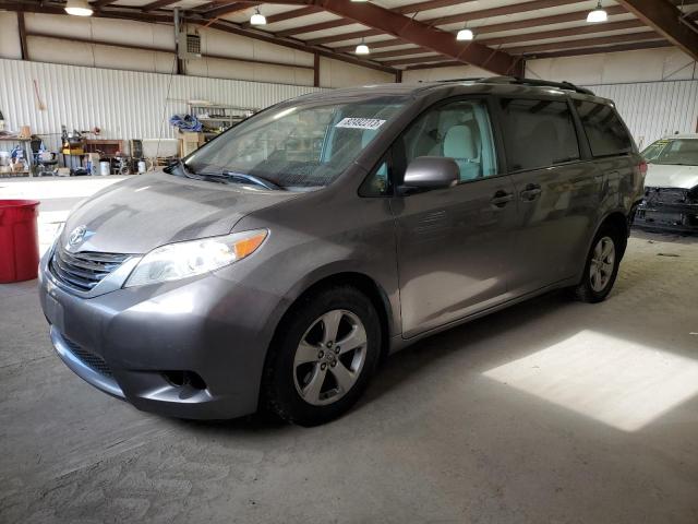 5TDKK3DC3ES497722 - 2014 TOYOTA SIENNA LE GRAY photo 1