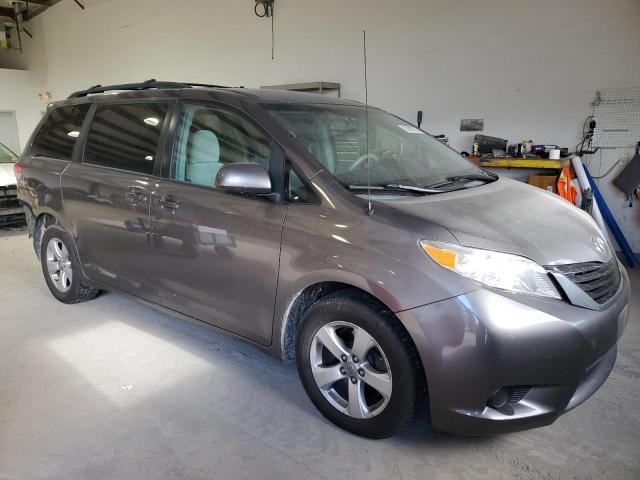 5TDKK3DC3ES497722 - 2014 TOYOTA SIENNA LE GRAY photo 4