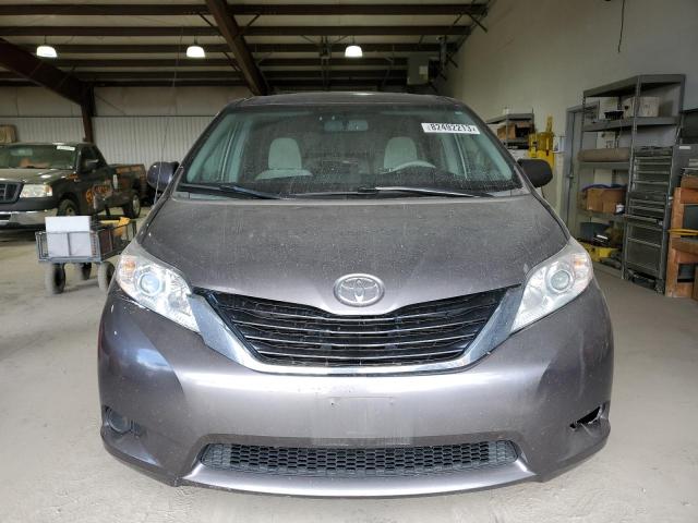 5TDKK3DC3ES497722 - 2014 TOYOTA SIENNA LE GRAY photo 5