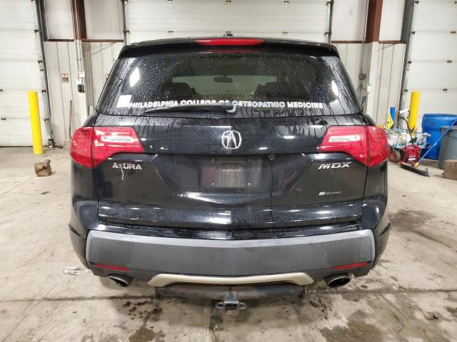 2HNYD28417H540743 - 2007 ACURA MDX TECHNOLOGY BLACK photo 6