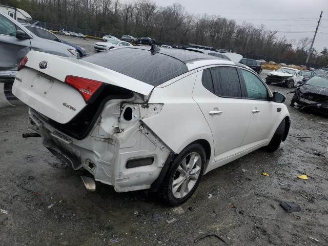 5XXGN4A77DG185350 - 2013 KIA OPTIMA EX WHITE photo 3