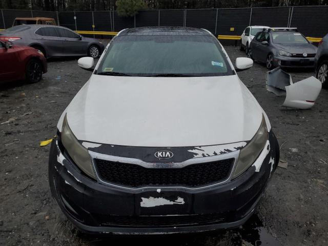 5XXGN4A77DG185350 - 2013 KIA OPTIMA EX WHITE photo 5