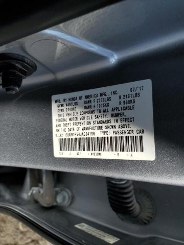 19UUB1F54JA004196 - 2018 ACURA TLX TECH SILVER photo 12