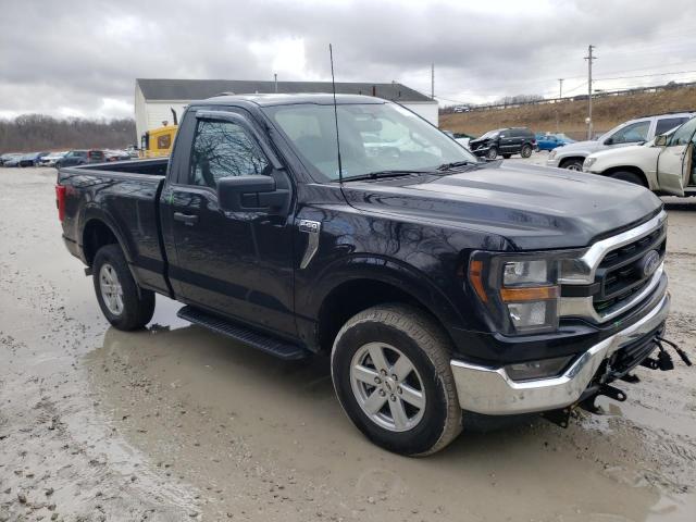 1FTMF1E58PKD05707 - 2023 FORD F150 BLACK photo 4