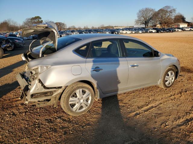 3N1AB7AP3FY334821 - 2015 NISSAN SENTRA S SILVER photo 3