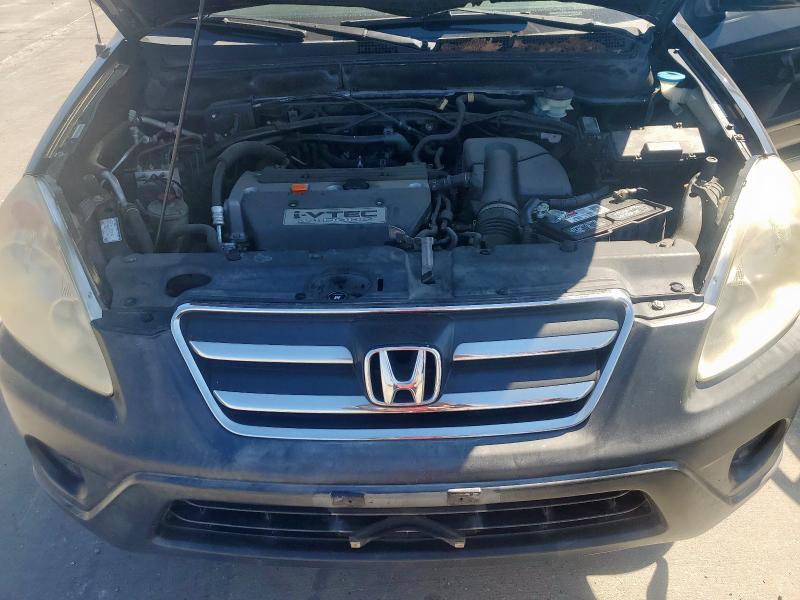 JHLRD68836C026496 - 2006 HONDA CR-V EX BLACK photo 12