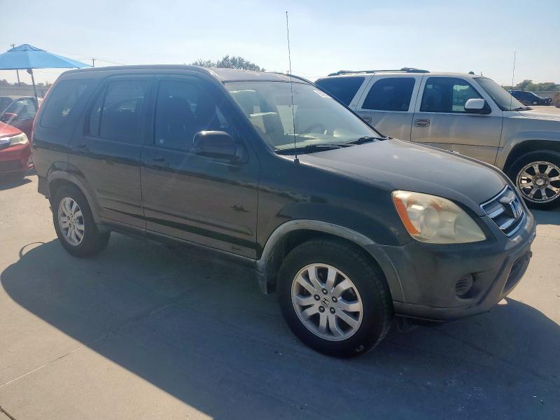 JHLRD68836C026496 - 2006 HONDA CR-V EX BLACK photo 4