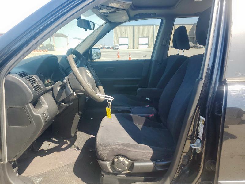 JHLRD68836C026496 - 2006 HONDA CR-V EX BLACK photo 7