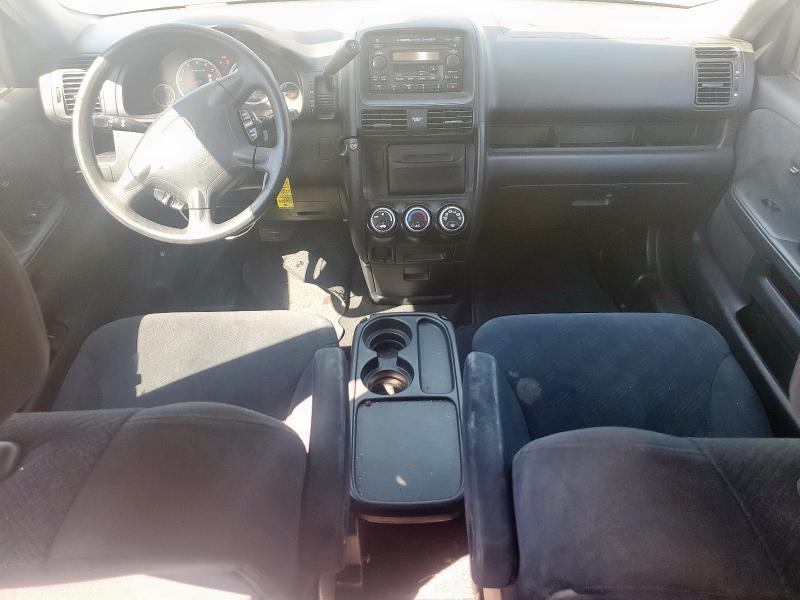 JHLRD68836C026496 - 2006 HONDA CR-V EX BLACK photo 8