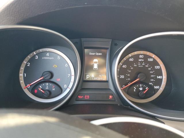 5XYZU3LB2GG309600 - 2016 HYUNDAI SANTA FE S BLACK photo 9