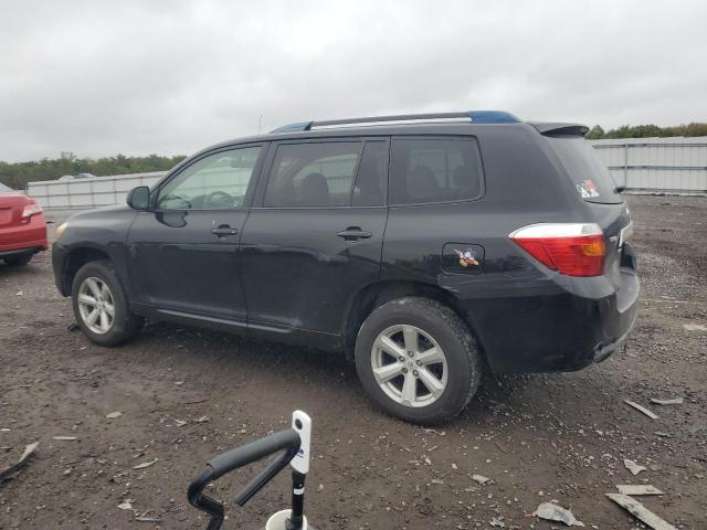 JTEES41A182085005 - 2008 TOYOTA HIGHLANDER BLACK photo 2