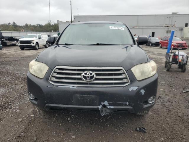 JTEES41A182085005 - 2008 TOYOTA HIGHLANDER BLACK photo 5