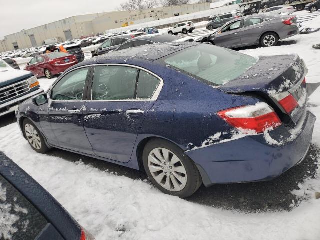 1HGCR2F88DA045541 - 2013 HONDA ACCORD EXL BLUE photo 2