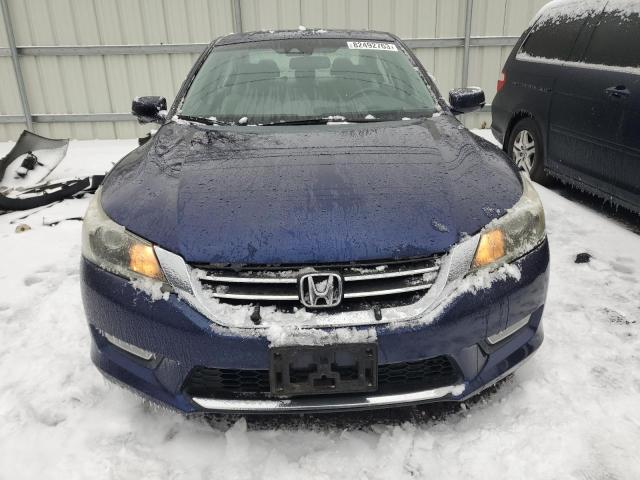 1HGCR2F88DA045541 - 2013 HONDA ACCORD EXL BLUE photo 5