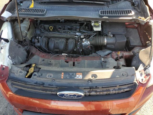 1FMCU0F7XFUB59028 - 2015 FORD ESCAPE S წითელი ფოტო 12