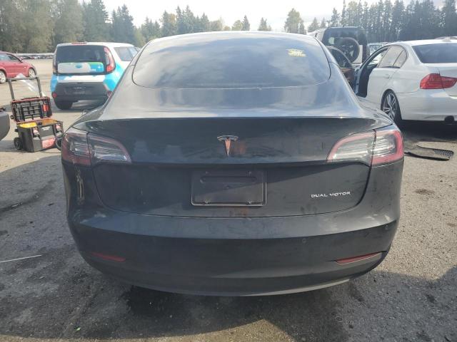 5YJ3E1EB5NF352059 - 2022 TESLA MODEL 3 أسود صورة 6