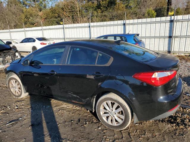 KNAFX4A66E5146779 - 2014 KIA FORTE LX BLACK photo 2