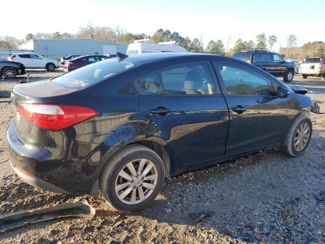 KNAFX4A66E5146779 - 2014 KIA FORTE LX BLACK photo 3